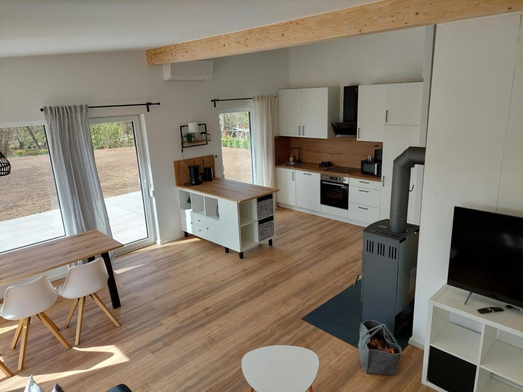 Ferienhaus Casa Neugrua Stockheim  Buitenkant foto